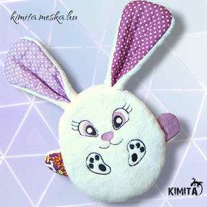 Húsvéti nyuszi zsebbel - Meska.hu