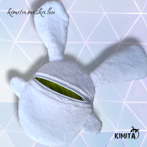 Húsvéti nyuszi zsebbel - ünnepi díszek, dekorációk - húsvéti díszek és dekorációk - húsvéti pénzátadó - Meska.hu