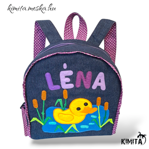 Kacsás Hátizsák  - táska & tok - hátizsák - kishátizsák - Meska.hu