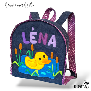 Kacsás Hátizsák  - táska & tok - hátizsák - kishátizsák - Meska.hu