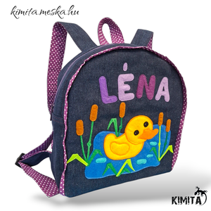 Kacsás Hátizsák  - táska & tok - hátizsák - kishátizsák - Meska.hu
