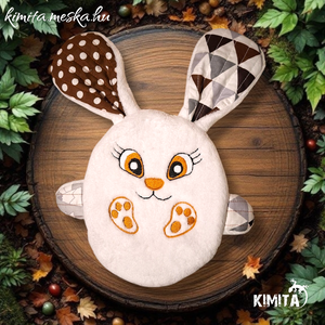 Húsvéti nyuszi zsebbel - Meska.hu