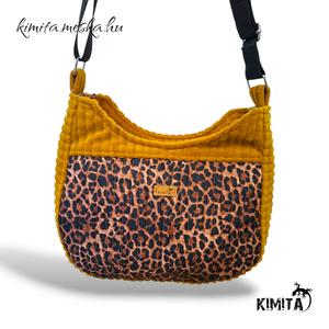 Válltáska - Leopárd - táska & tok - kézitáska & válltáska - válltáska - Meska.hu