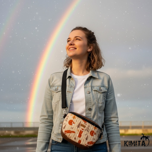 Rókás crossbody táska - Meska.hu