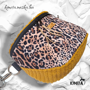 Leopárd crossbody táska - táska & tok - kézitáska & válltáska - vállon átvethető táska - Meska.hu