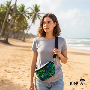 Levél mintás crossbody táska - táska & tok - kézitáska & válltáska - vállon átvethető táska - Meska.hu