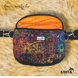 Mandalás crossbody táska - táska & tok - kézitáska & válltáska - vállon átvethető táska - Meska.hu