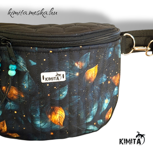 Levél mintás crossbody táska, Táska & Tok, Kézitáska & válltáska, Vállon átvethető táska, Varrás, MESKA