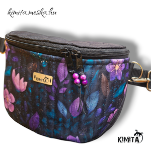 Levél mintás crossbody táska - táska & tok - kézitáska & válltáska - vállon átvethető táska - Meska.hu
