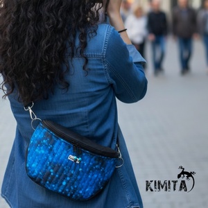 Buborék mintás crossbody táska, Táska & Tok, Kézitáska & válltáska, Vállon átvethető táska, Varrás, MESKA