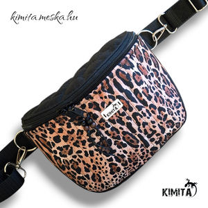 Leopárd mintás crossbody táska - Meska.hu