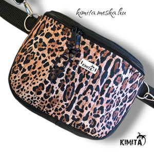 Leopárd mintás crossbody táska - Meska.hu