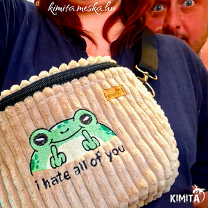 Békás crossbody táska - Meska.hu