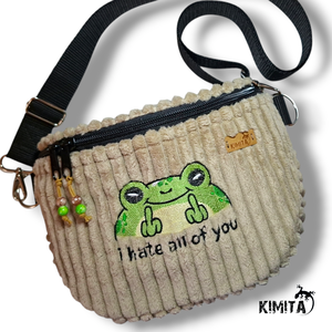 Békás crossbody táska - Meska.hu