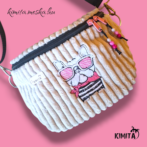 Kutyás crossbody táska - Meska.hu
