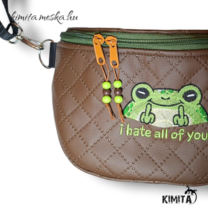Békás crossbody táska - táska & tok - kézitáska & válltáska - vállon átvethető táska - Meska.hu