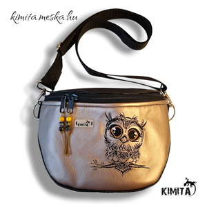 crossbody táska-bagoly - Meska.hu