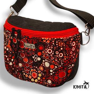 Buborék mintás crossbody táska - táska & tok - kézitáska & válltáska - vállon átvethető táska - Meska.hu