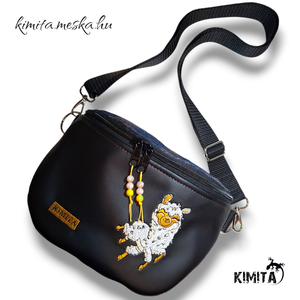crossbody táska-bárány - Meska.hu