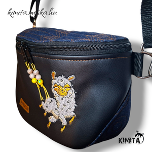 crossbody táska-bárány - táska & tok - kézitáska & válltáska - vállon átvethető táska - Meska.hu