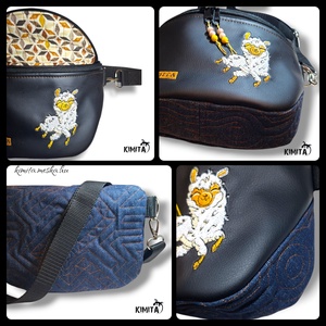 crossbody táska-bárány - táska & tok - kézitáska & válltáska - vállon átvethető táska - Meska.hu