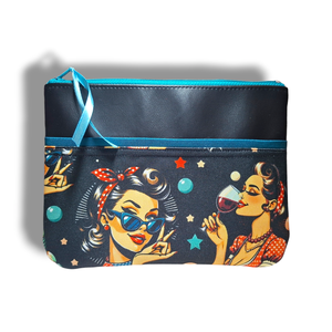 Neszesszer - rockabilly  - táska & tok - neszesszer - Meska.hu