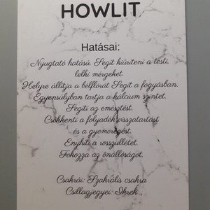 Howlit ásvány karkötő - ékszer - karkötő - ásványkarkötő - Meska.hu
