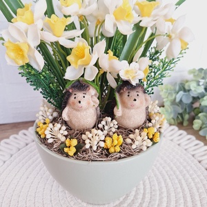 Tavaszi dekoráció cuki sünikkel - otthon & életmód - dekoráció - asztal és polc dekoráció - asztaldísz - Meska.hu Tavaszi dekoráció cuki sünikkel - otthon & életmód - dekoráció - asztal és polc dekoráció - asztaldísz - Meska.hu