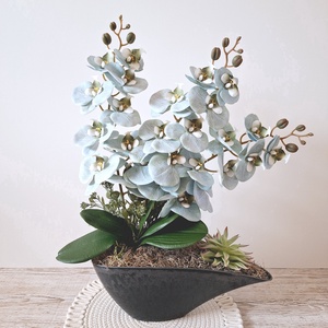 Különleges orchidea dekoráció , Otthon & Életmód, Dekoráció, Asztal és polc dekoráció, Asztaldísz, Virágkötés, MESKA