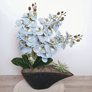 Különleges orchidea dekoráció , Otthon & Életmód, Dekoráció, Asztal és polc dekoráció, Asztaldísz, Virágkötés, MESKA
