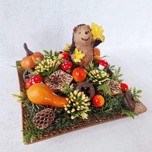 Sünis őszi dekoráció II. - otthon & életmód - dekoráció - asztal és polc dekoráció - asztaldísz - Meska.hu Sünis őszi dekoráció II. - otthon & életmód - dekoráció - asztal és polc dekoráció - asztaldísz - Meska.hu