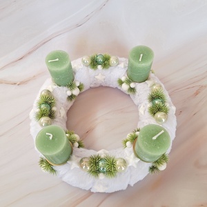 Adventi koszorú - karácsony - adventi díszek - adventi koszorú - Meska.hu