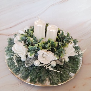 Ünnepi asztaldísz - Meska.hu