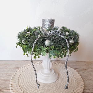Talpas ünnepi asztaldísz - karácsony - adventi díszek - adventi gyertyadíszek és koszorúdíszek - Meska.hu
