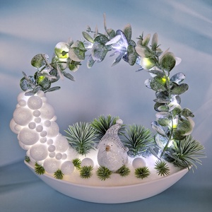 Ledes téli dekoráció  - Meska.hu