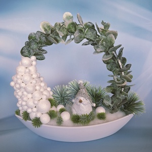 Ledes téli dekoráció II. - karácsony - karácsonyi lakásdekoráció - karácsonyi fénydekoráció - Meska.hu