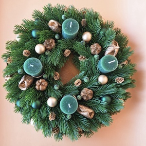 Adventi koszorú I. - karácsony - adventi díszek - adventi koszorú - Meska.hu