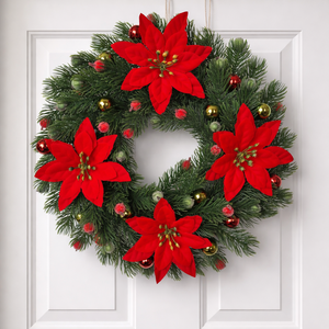 Ledes karácsonyi ajtódísz II. - Meska.hu