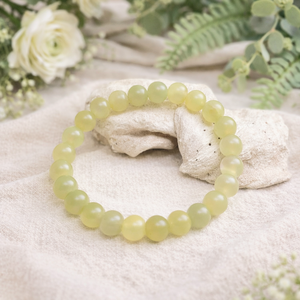 Jáde ásvány karkötő, Ékszer, Karkötő, Gyöngyös karkötő, , MESKA