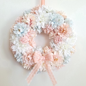 Csupa virágos ajtódísz II. - otthon & életmód - dekoráció - ajtó- és ablak dekoráció - ajtódísz & kopogtató - Meska.hu