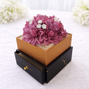 Pénz átadó kalap virágbox IV. - otthon & életmód - papír, írószer - ajándékozás kellékei - pénzátadó doboz - Meska.hu