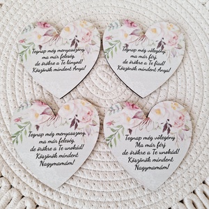 Szülőköszöntő virágbox selyemvirágokkal II. - esküvő - emlék & ajándék - köszönőajándék - Meska.hu