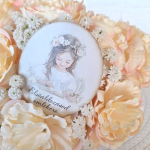 Virágbox elsőáldozásra - otthon & életmód - virágdekoráció - virágok - virágbox - Meska.hu