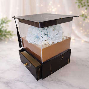 Pénz átadó kalap virágbox III., Otthon & Életmód, Papír, írószer, Ajándékozás kellékei, Pénzátadó doboz, , MESKA