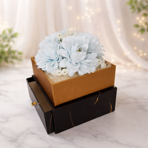 Pénz átadó kalap virágbox III. - otthon & életmód - papír, írószer - ajándékozás kellékei - pénzátadó doboz - Meska.hu