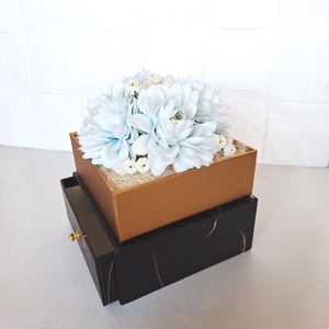 Pénz átadó kalap virágbox III. - otthon & életmód - papír, írószer - ajándékozás kellékei - pénzátadó doboz - Meska.hu