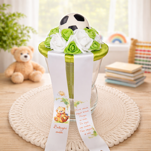 Focis ovis ballagási csokor-zöld, Otthon & Életmód, Virágdekoráció, Virágok, Virágcsokor, , MESKA