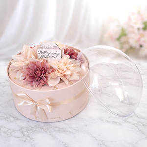 Ajándék átadó virágbox selyemvirágokkal, Otthon & Életmód, Virágdekoráció, Virágok, Virágbox, , MESKA