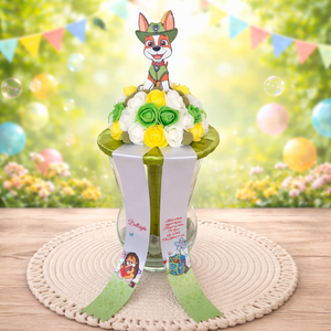 Ovis ballagási csokor - Meska.hu