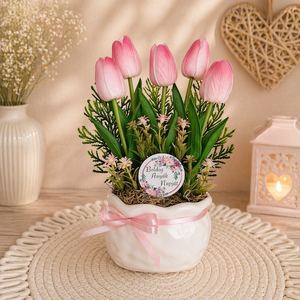 Tavaszi tulipános dísz II. - Meska.hu